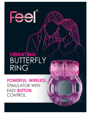 Free Feel Vibrating Butterfly Ring USA